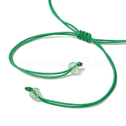 Braccialetti di perline di vetro intrecciate galvanizzate&nbsp;BJEW-MZ00183-04