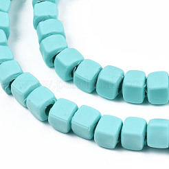 Chapelets de perle en pâte polymère manuel&nbsp;CLAY-S092-78G