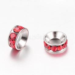 Intercalaires avec strass&nbsp;RB-S043-8mm-P