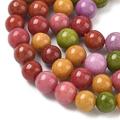 Teñido natural malasia jade abalorios hebras&nbsp;G-G021-02A-26