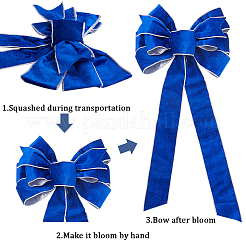 Décoration de nœud papillon en tissu&nbsp;AJEW-WH0523-29
