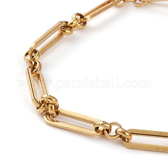 Figaro-Kettenarmbänder aus 304er Edelstahl&nbsp;BJEW-JB05838