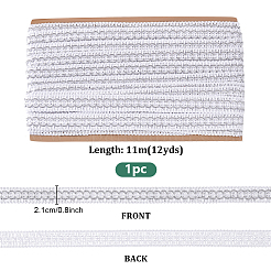 Rubans tressés en polyester&nbsp;OCOR-WH0120-13C