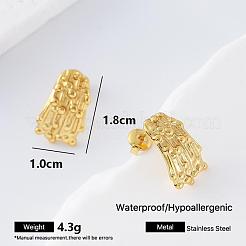 Pendientes de acero inoxidable 304 para mujer&nbsp;ER7818