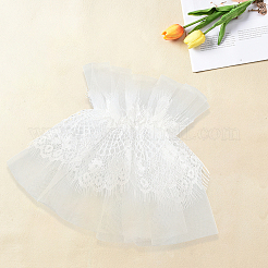 Maniche lunghe in pizzo di poliestere per la sposa&nbsp;AJEW-WH20120-24A