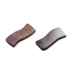 Natürliche schwarze Lippe Shell Cabochons&nbsp;SSHEL-T017-05