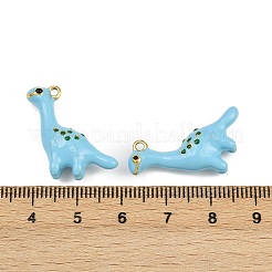 304 Edelstahl-Emaille-Anhänger&nbsp;STAS-P415-34G