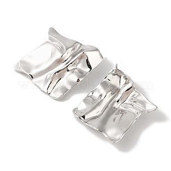 Boucles d'oreilles en laiton pour femmes&nbsp;EJEW-Q389-07B-P