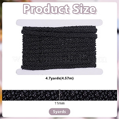 4.7 mètre de ruban de perles en plastique&nbsp;OCOR-HY0001-84A