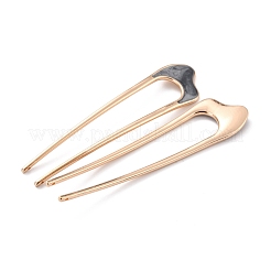 Forcelle per capelli smaltati in lega&nbsp;MRMJ-P013-B05