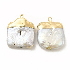 Barocke natürliche Keshi-Perlenanhänger&nbsp;PEAR-P004-27KCG