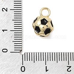 Pendentifs d'émail en laiton &nbsp;KK-F940-04G
