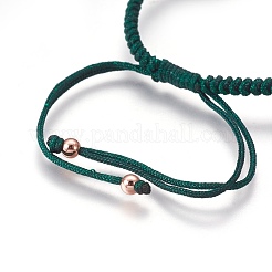 Fabrication de bracelets de perles tressées en nylon&nbsp;BJEW-F360-FRG02
