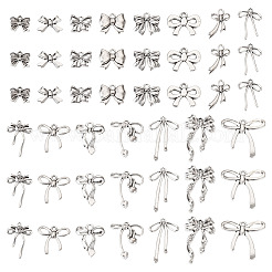 120 pz 15 stili pendenti in lega di stile tibetano&nbsp;TIBEP-KS0001-05
