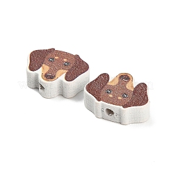 Bedruckte Holzperlen&nbsp;WOOD-D289-01E