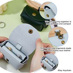 Marsupi porta fedi nuziali in pelle PU per animali domestici&nbsp;AJEW-WH0270-935B