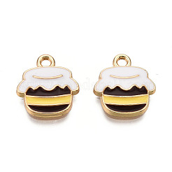Pendentifs d'émail en alliage&nbsp;ENAM-N048-005B