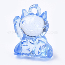 Transparente Acryl Kätzchen Anhänger&nbsp;TACR-S149-10