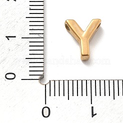 Placcatura ionica (ip) ciondoli in acciaio inossidabile 304&nbsp;STAS-R138-07G-Y