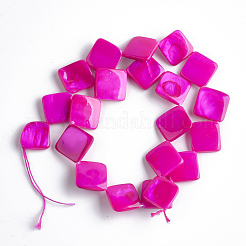 Spritzlackierte Süßwasser Muschelperlen&nbsp;SHEL-T010-05A