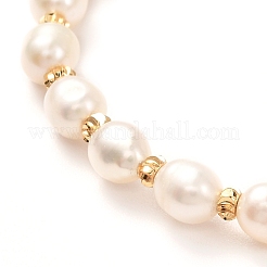 Bracciali con perline di perle naturali per il regalo delle donne della ragazza&nbsp;BJEW-JB06821