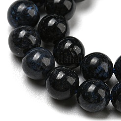 Fili di perle di quarzo dumortierite naturale di grado aa&nbsp;G-R494-A14-02
