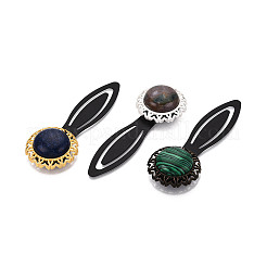 Fassungen für Lesezeichen-Cabochons aus Legierung und Eisen&nbsp;PALLOY-N184-07S