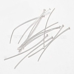 925 Flachkopfstifte aus Sterlingsilber&nbsp;STER-F018-01B