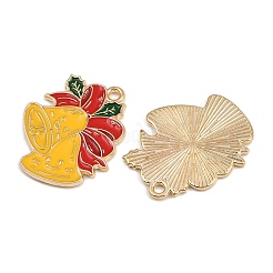 Noël alliage thème pendentifs émail&nbsp;LS-ENAM-C031-01G-04