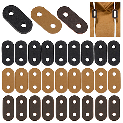 30 Stück ovale Leder-Schiebeschnalle in 3 Stilen&nbsp;FIND-PH0027-89