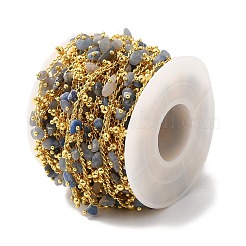 Chaînes de perles sodalite naturelles faites à la main&nbsp;CHC-M024-01G-02