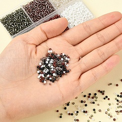 4500 Stück 6 Stil 12/0 Glasperlen&nbsp;SEED-YW0001-27E