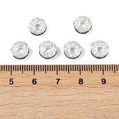 Messing Klasse A Strass Zwischenperlen&nbsp;RB-A014-Z8mm-02S
