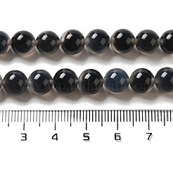 Natürlich gefärbte und erhitzte flüssige Achatperlenstränge&nbsp;G-K356-A02-02