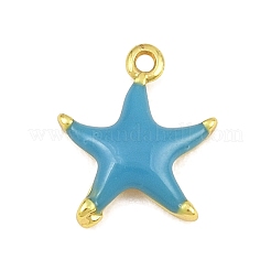 Pendentifs d'émail en laiton &nbsp;KK-CBA3642-03G