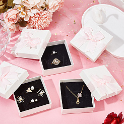 12 boîte à bijoux carrée en carton.&nbsp;CBOX-NB0001-29A
