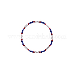Collane di perline rotonde in argilla polimerica con strass&nbsp;NJEW-SW00049-02