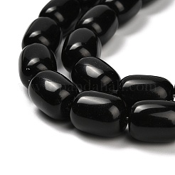 Natürlichen Obsidian Perlen Stränge&nbsp;G-H319-A06-03