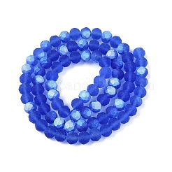 Chapelets de perles en verre transparente  &nbsp;EGLA-A044-T6mm-MB31