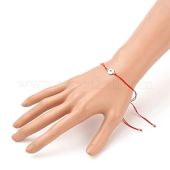 Verstellbare Nylonschnur geflochtenen Perlen Armbänder&nbsp;X-BJEW-JB05543-02