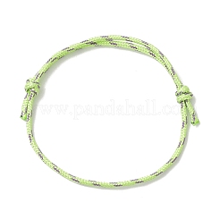 Braccialetti regolabili in poliestere e spandex per uomo e donna&nbsp;BJEW-JB12092-03