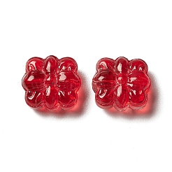Spruzzare perle di vetro trasparente dipinte&nbsp;GLAA-D006-06