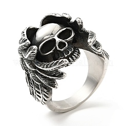 Ring aus Edelstahl 316&nbsp;RJEW-C030-06E-AS