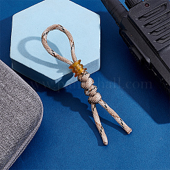 1 borsa di corda per ombrellone in nylon intrecciata a mano per esterni&nbsp;DIY-NB0015-07A