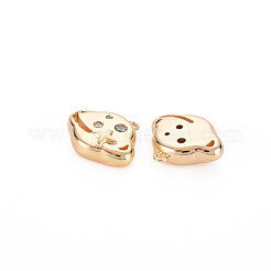 Ottone micro spianare fascino zirconi&nbsp;KK-N232-277