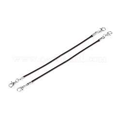 Création de bracelets en corde de polyester ciré coréen&nbsp;YC-T004-02C