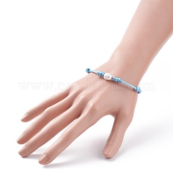 Braccialetto di perline di perle naturali&nbsp;BJEW-JB08161