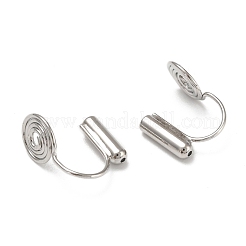 Risultati dei convertitori di orecchini a clip in ottone&nbsp;KK-D060-01P
