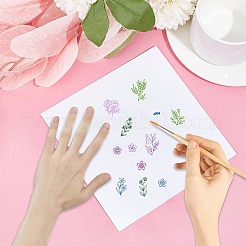 Individuelle transparente Stempel aus PVC-Kunststoff&nbsp;DIY-WH0439-0015