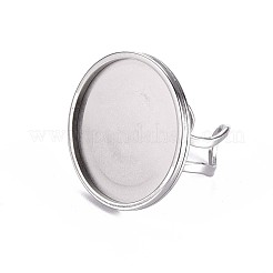 Bagues de réglage de coussinets de manchette en acier inoxydable 201 anti-ternissement&nbsp;X-STAS-S080-040G-P